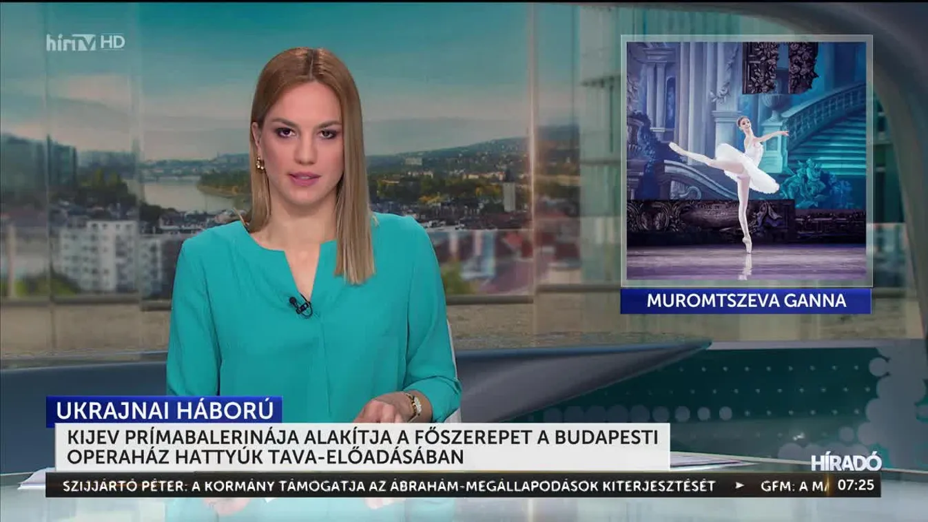 Kijev prímabalerinája alakítja a főszerepet a budapesti Operaház Hattyúk tava előadásában