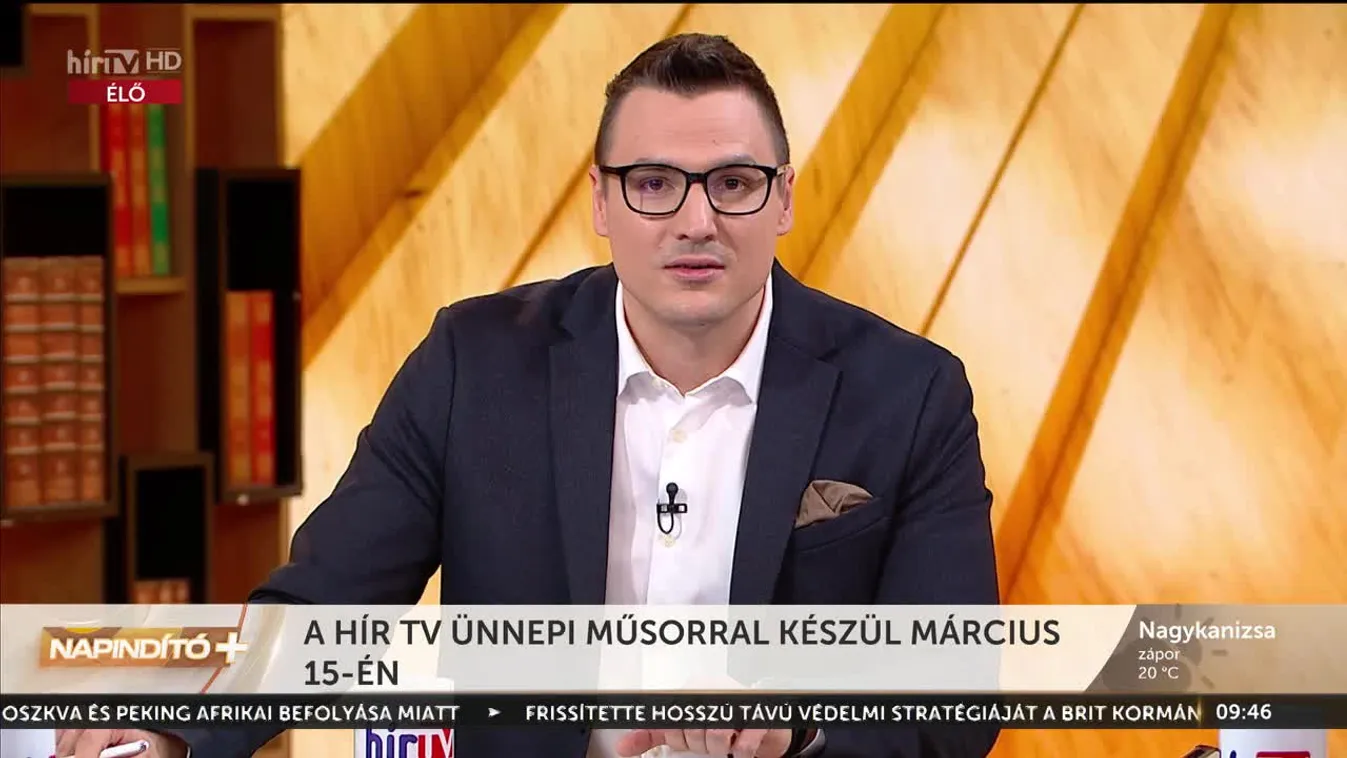 Napindító - A HírTV ünnepi műsorral készül március 15-én (2023-03-14)