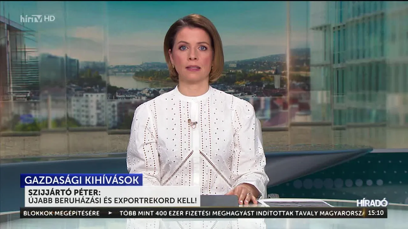 Szijjártó Péter: Újabb beruházási és exportrekod kell