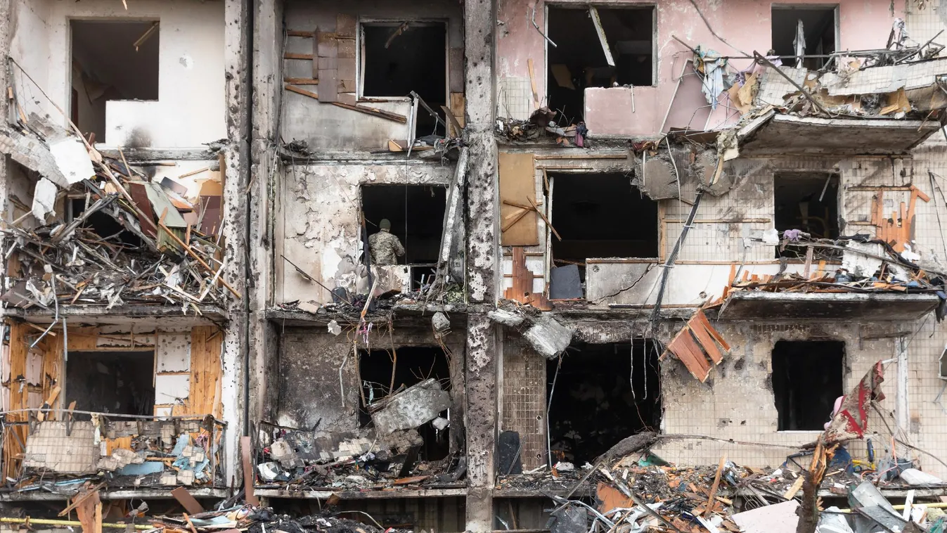 Orosz rakétazápor több ukrán városban