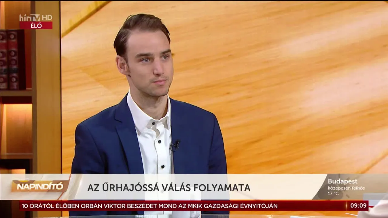 Napindító – Az űrhajóssá válás folyamata (2023-03-09)