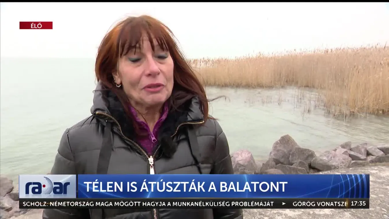 Radar - Télen is átúszták a Balatont (2023-03-06)