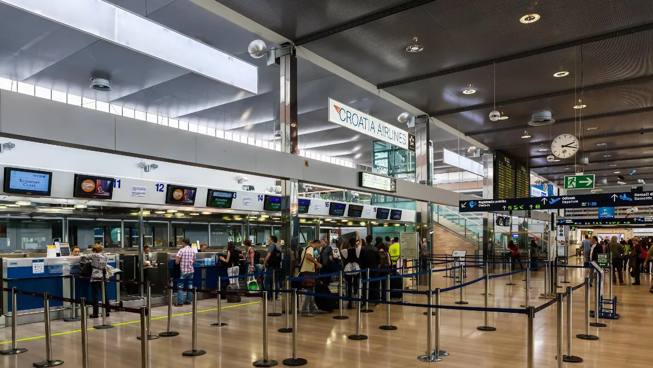 Megszűnt a belső határellenőrzés a horvát repülőtereken is