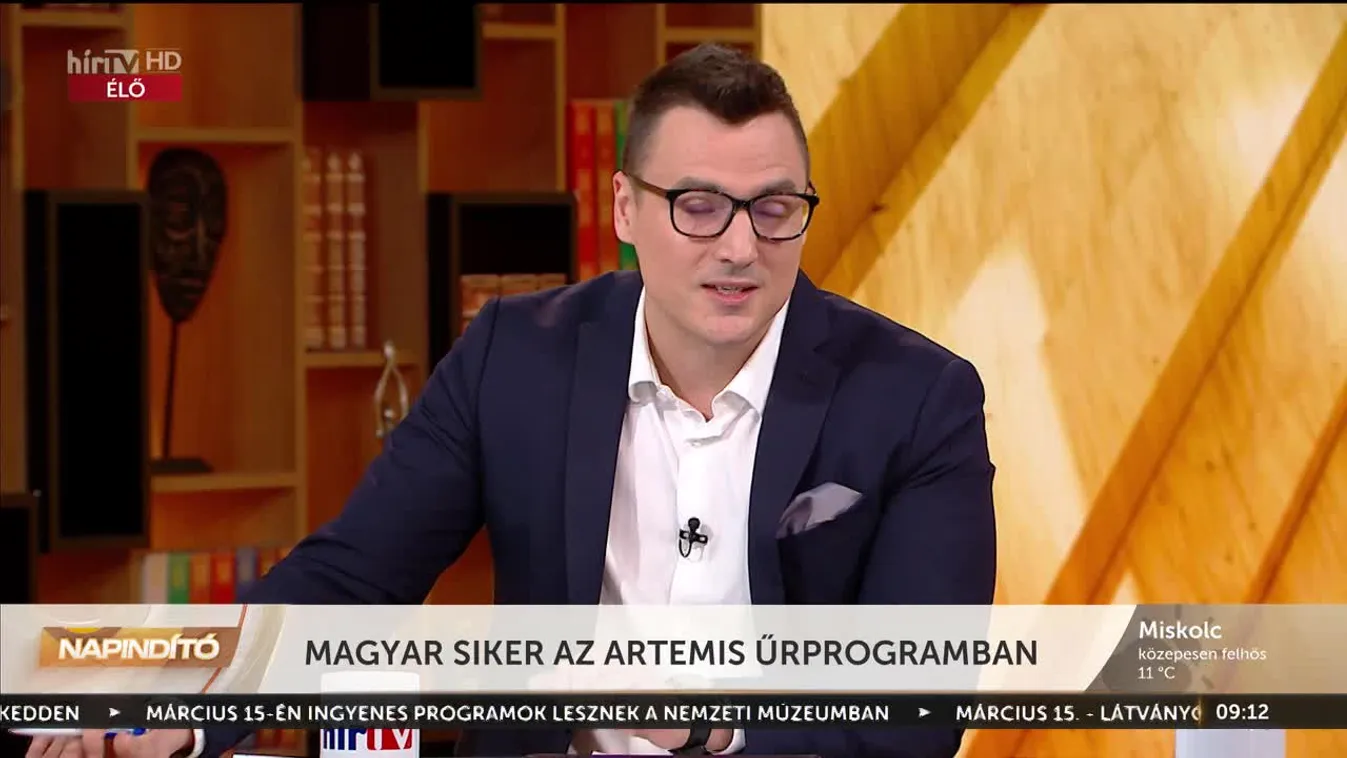 Napindító - Magyar siker az Artemis űrprogramban (2023-03-08)