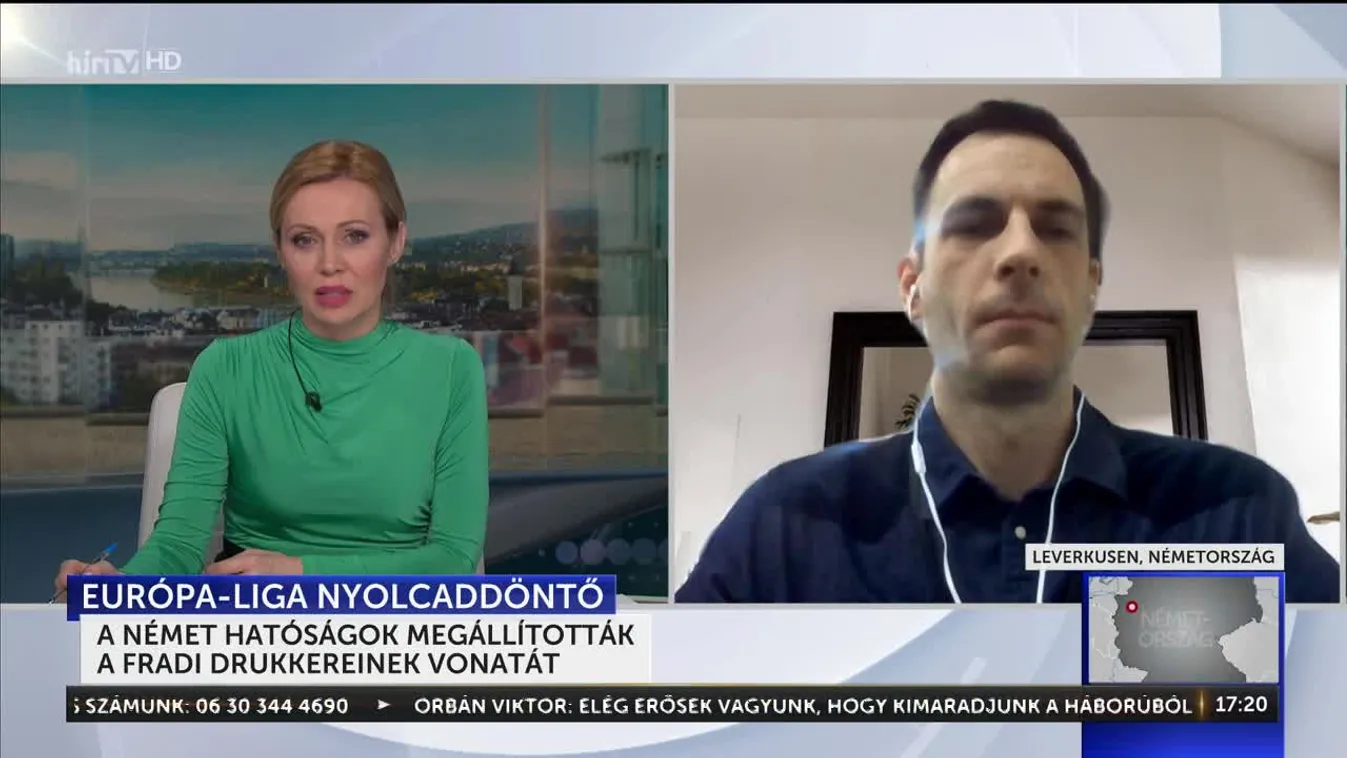 A német hatóságok megállították a Fradi drukkereinek vonatát