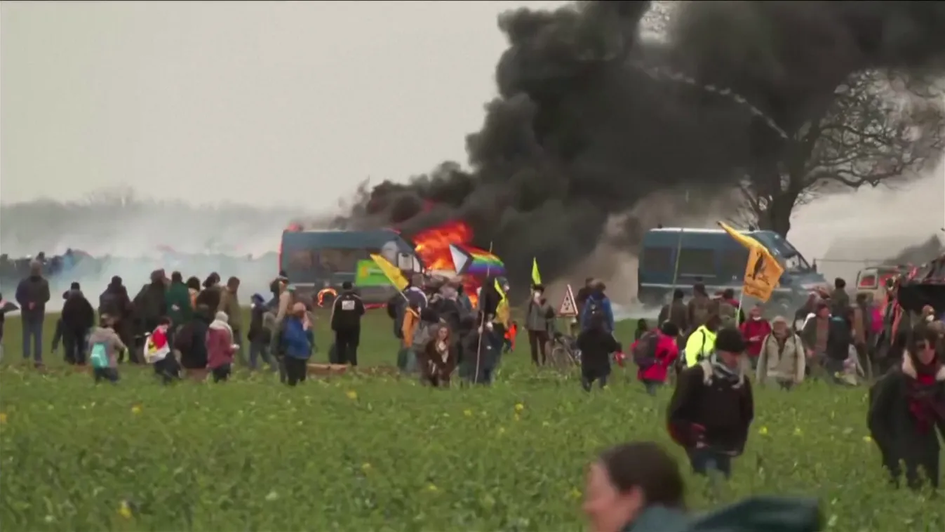 Újabb súlyos összecsapások voltak Franciaországban, ezúttal egy víztározó miatt