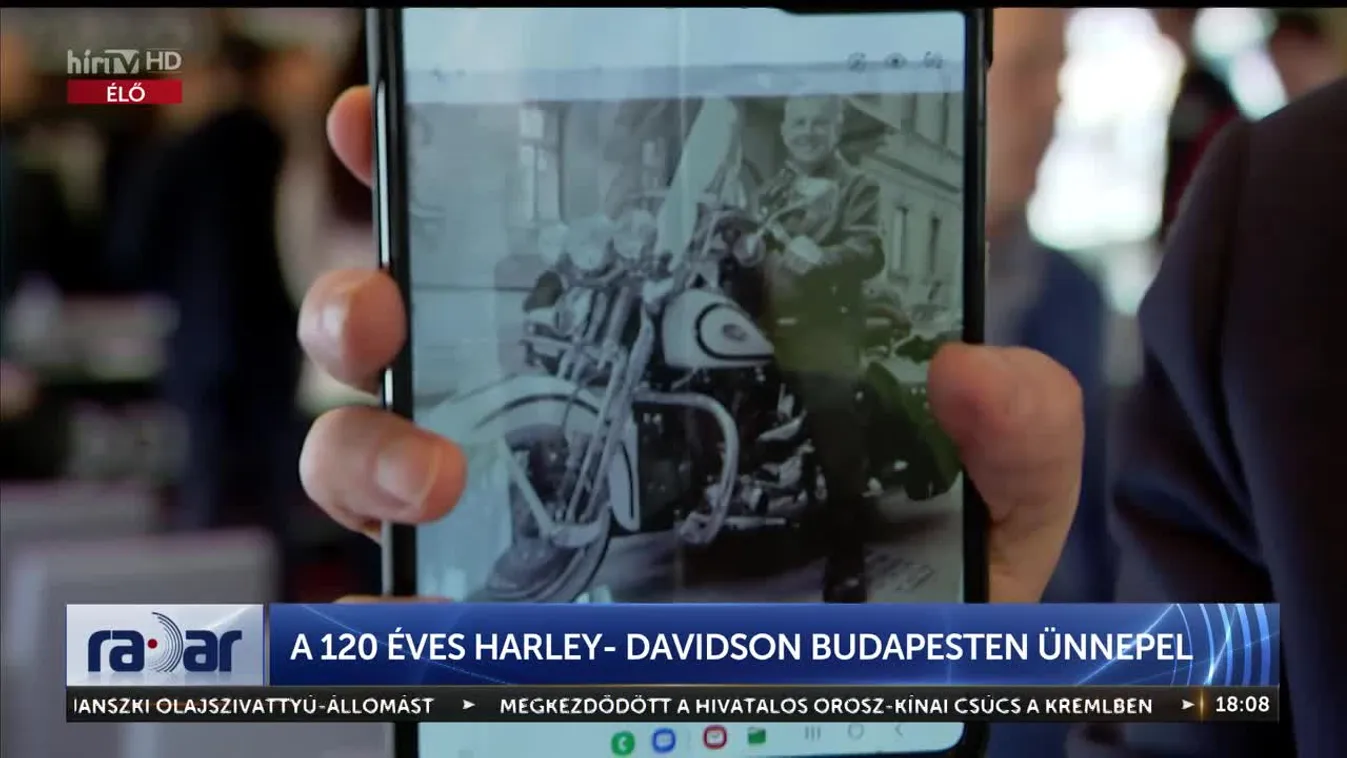 Radar - A 120 éves Harley-Davidson Budapesten ünnepel (2023-03-21)