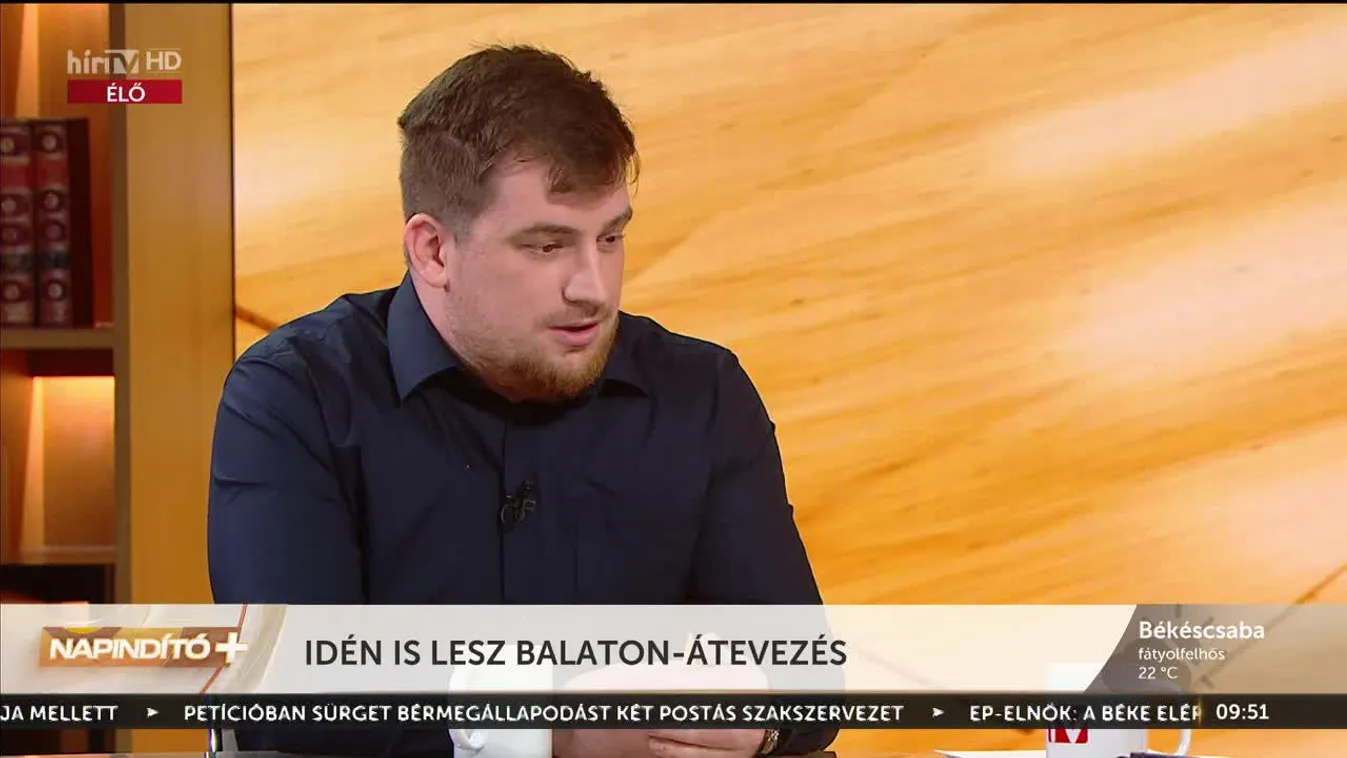 Napindító - Idén is lesz Balaton-átevezés (2023-03-24)