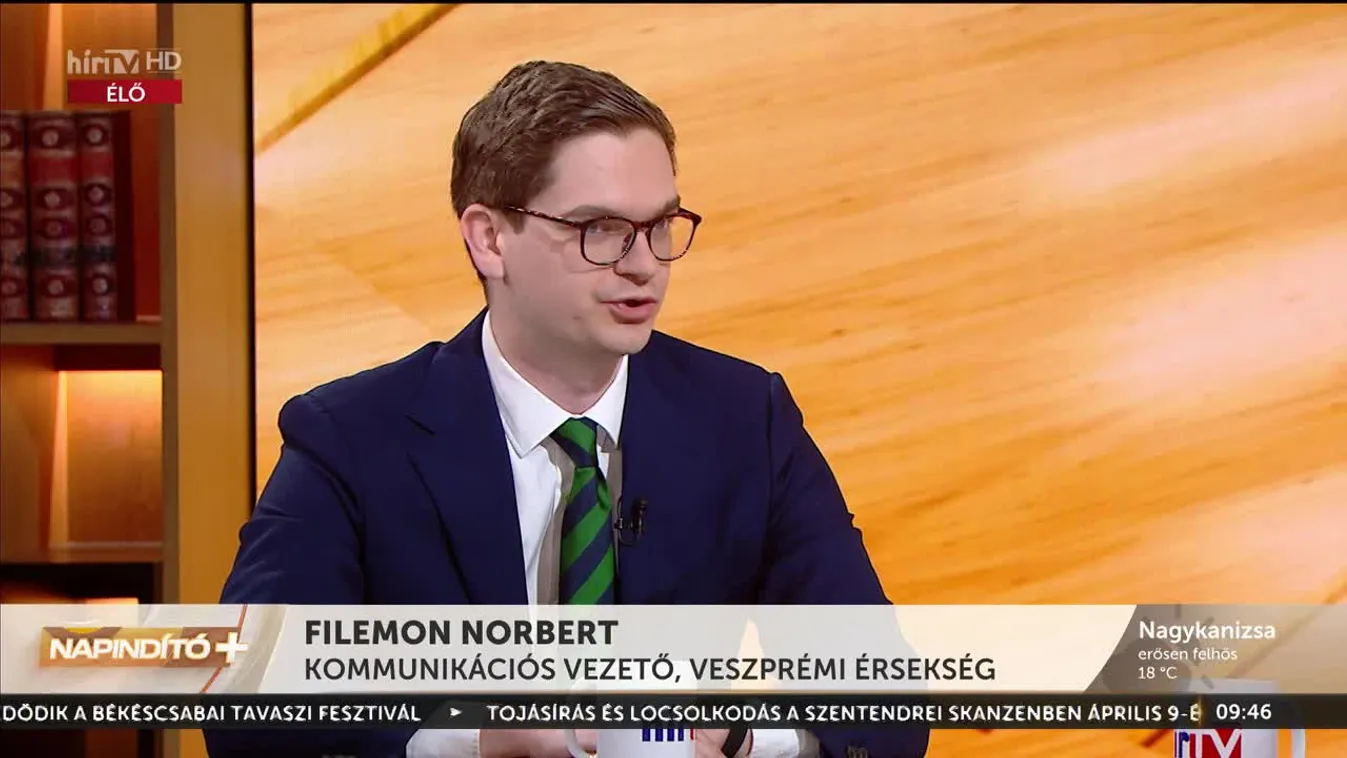 Napindító - Húsvéttól ismét látogatható a veszprémi Szent Mihály székesegyház (2023-03-30)