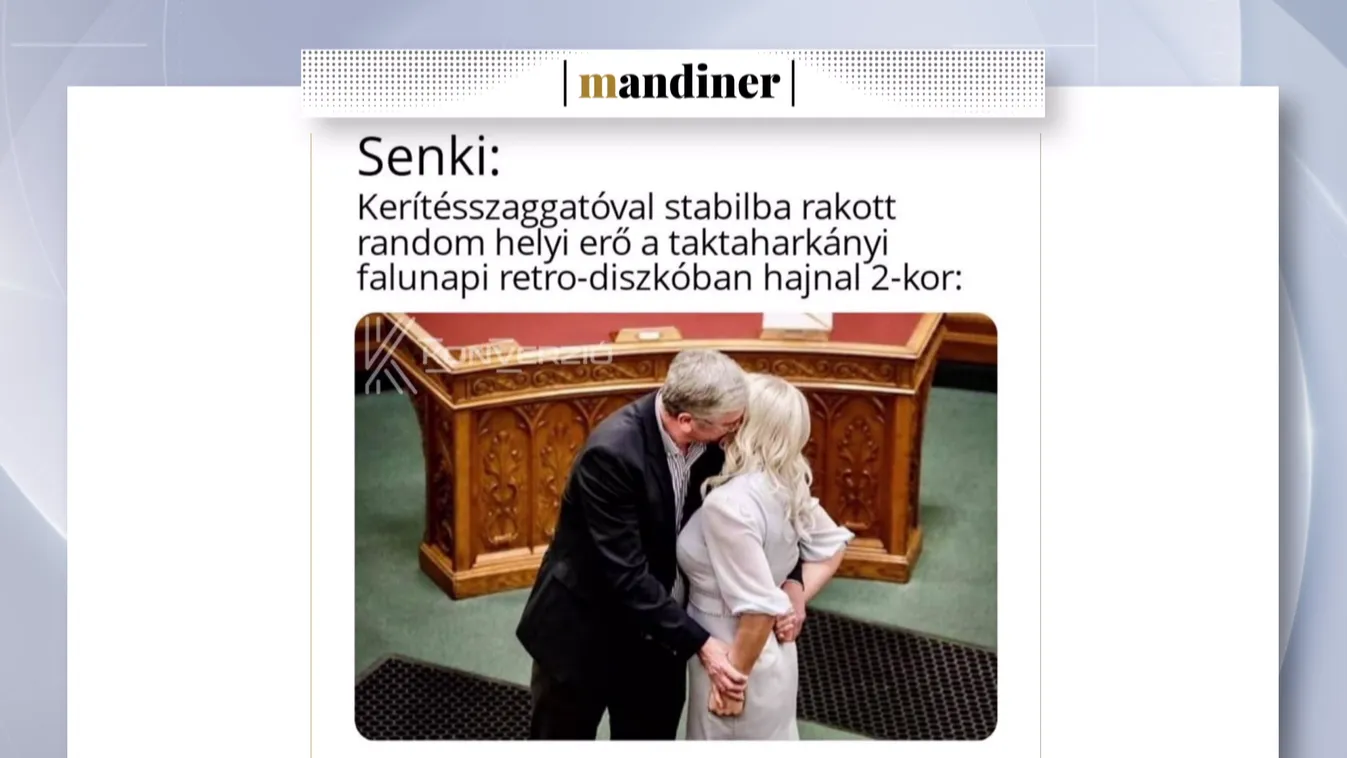 Néhány perc alatt „mém” lett Gyurcsány Ferenc szorító öleléséből