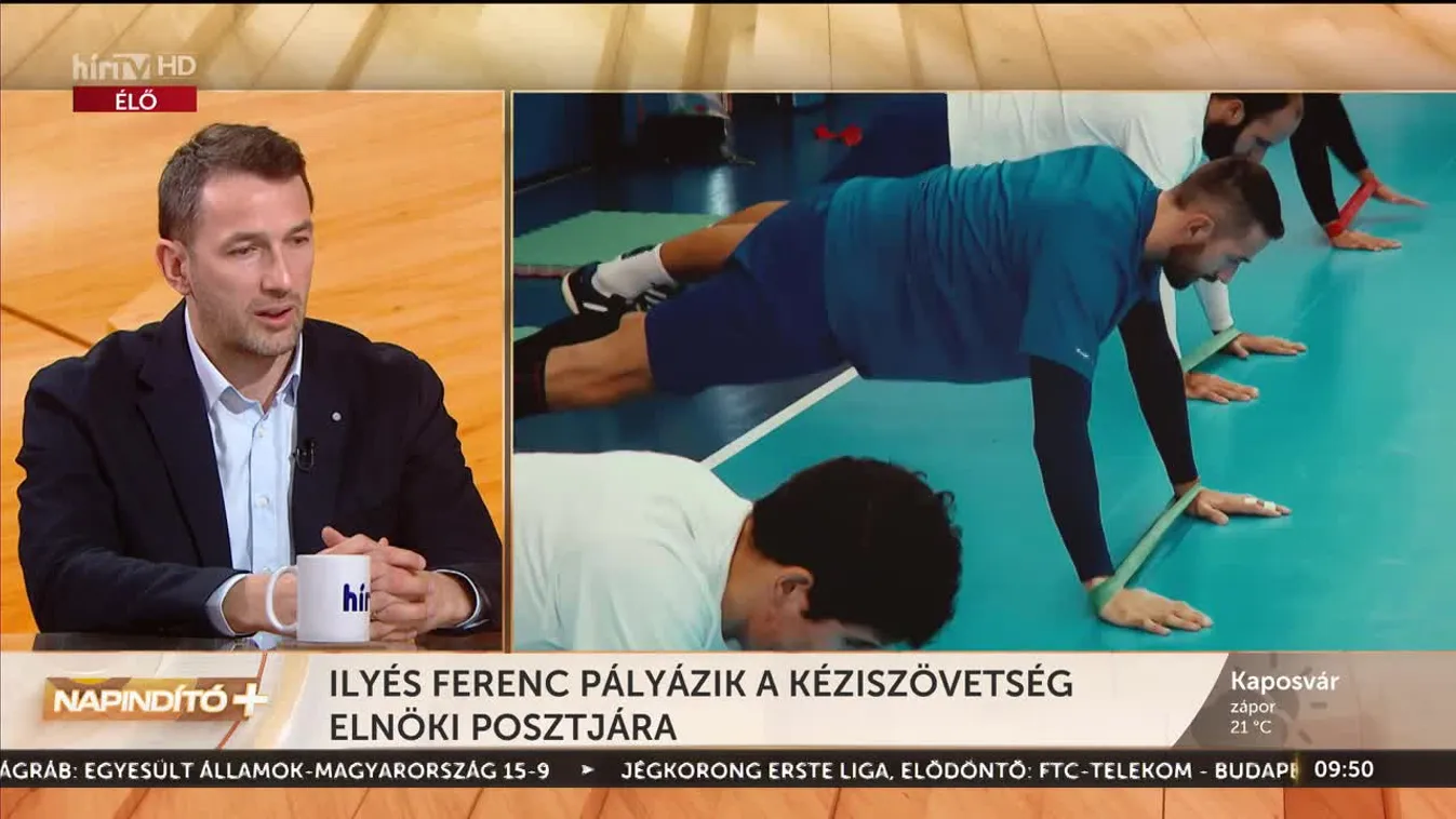 Napindító - Ilyés Ferenc pályázik a kéziszövetség elnöki posztjára (2023-03-14)