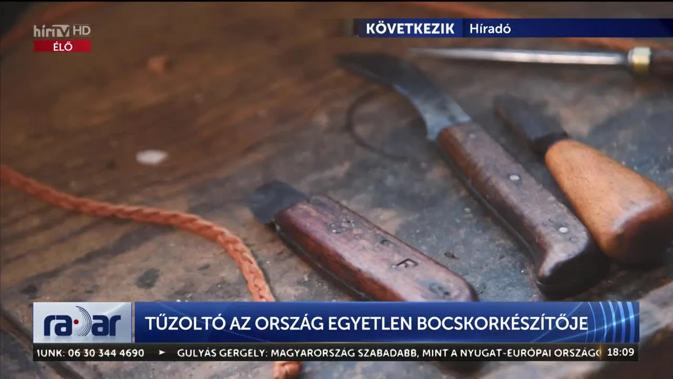 Radar - Tűzoltó az ország egyetlen bocskorkészítője (2023-03-13)