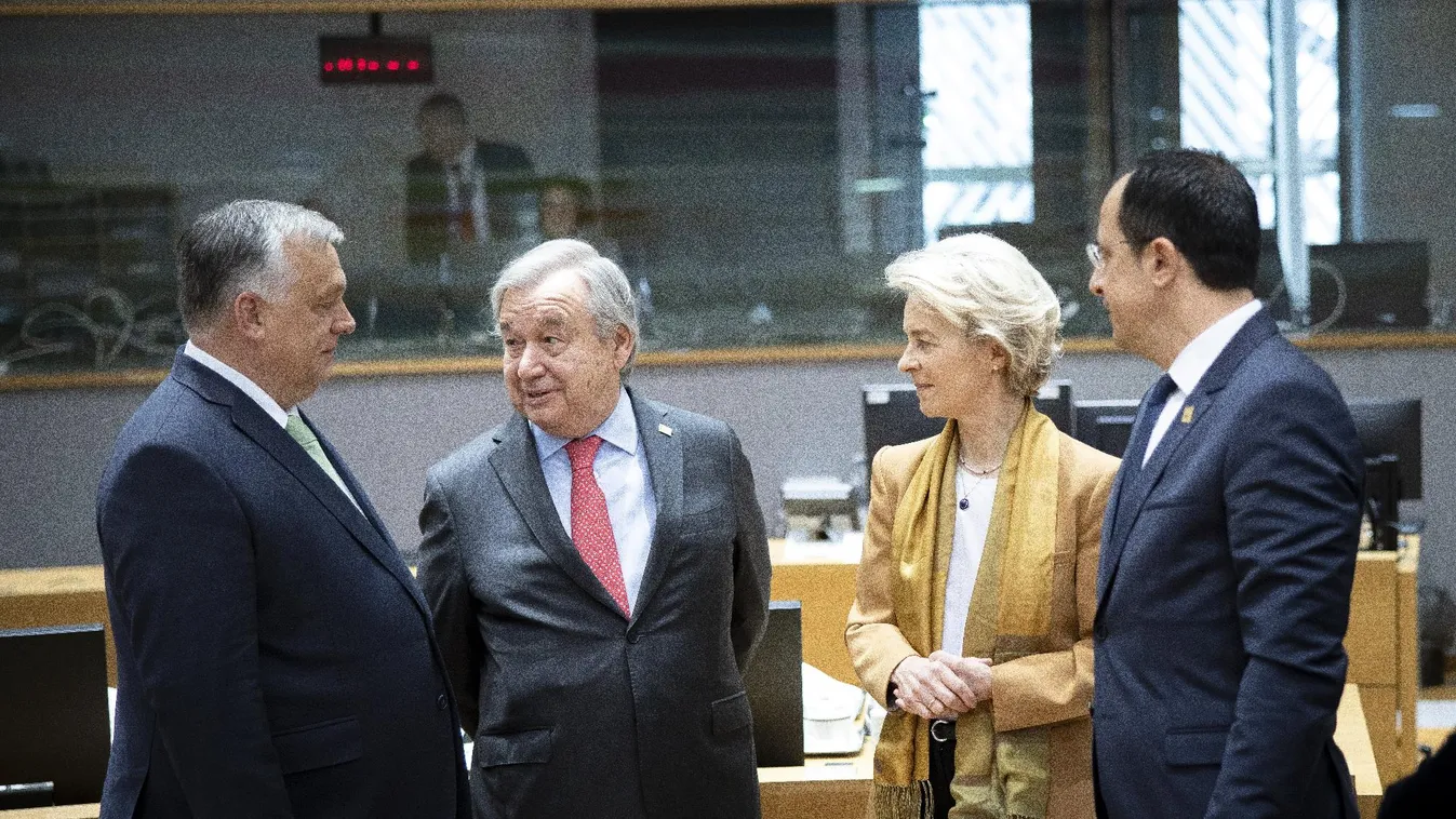 Megkezdődött a kétnapos uniós csúcstalálkozó - Magyarország békepárti álláspontja nem változott