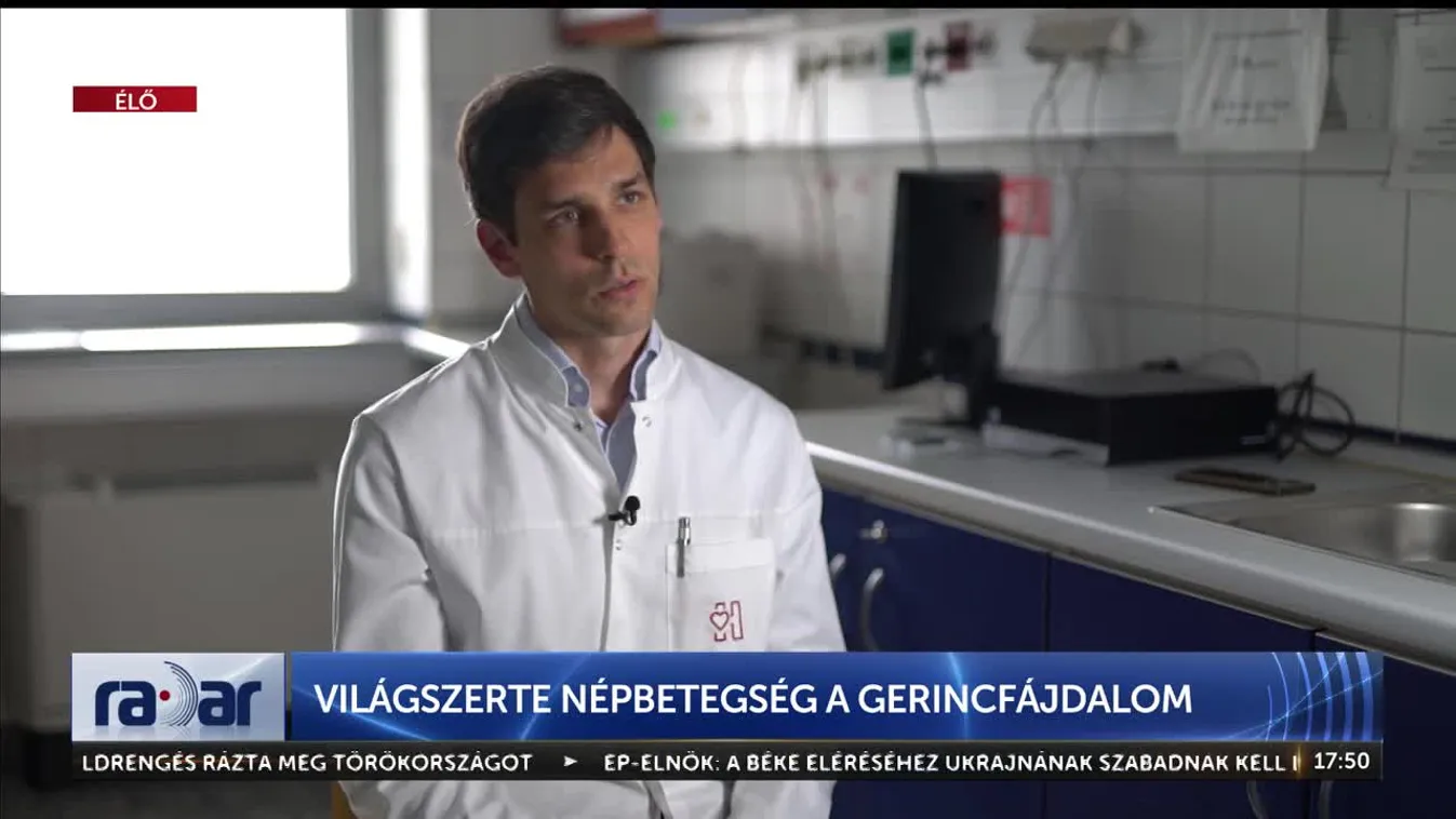 Radar - Világszerte népbetegség a gerincfájdalom (2023-03-23)