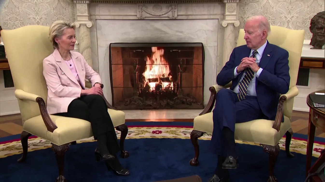Washingtonba találkozott Ursula von der Leyen és Joe Biden