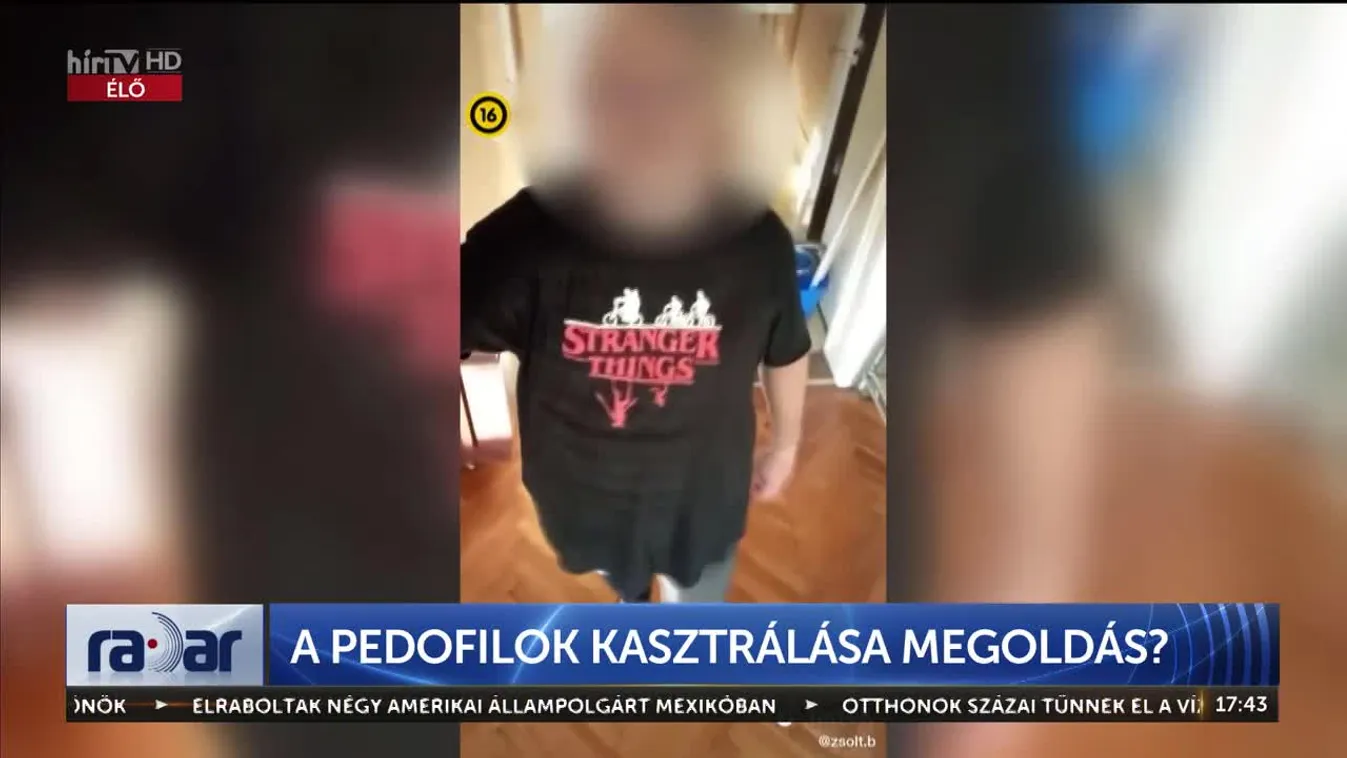 Radar - A pedofilok kasztrálása megoldás?