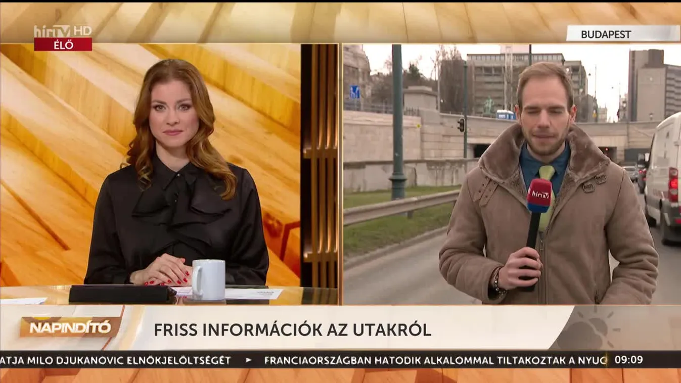 Napindító - Friss információk az utakról (2023-03-08)