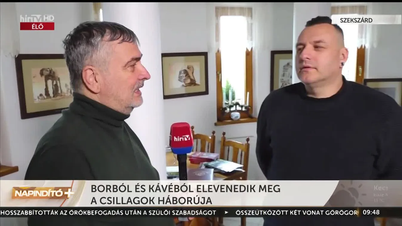 Napindító - Borból és kávéból elevenedik meg a Csillagok háborúja (2023-03-01)