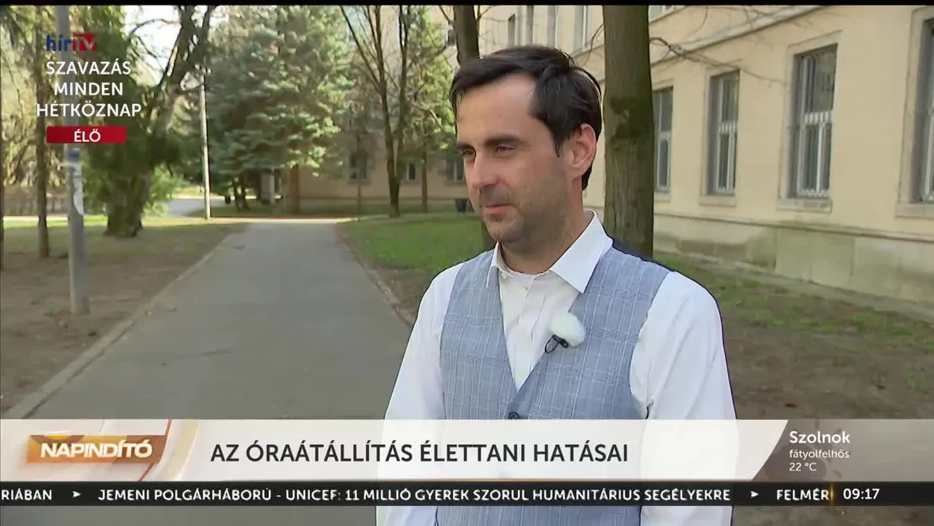 Napindító - Az óraátállítás élettani hatásai (2023-03-24)