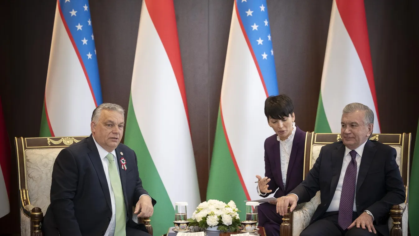 Magyar-üzbég csúcstalálkozó: a veszélyes időkben is sikerült továbbfejleszteni kapcsolatainkat