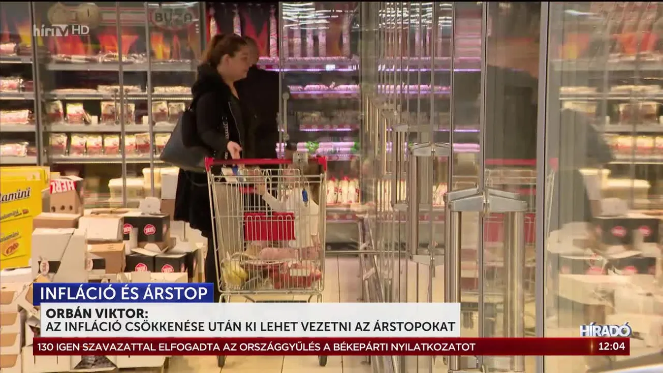 Orbán Viktor: Az infláció csökkenése után ki lehet vezetni az árstopokat