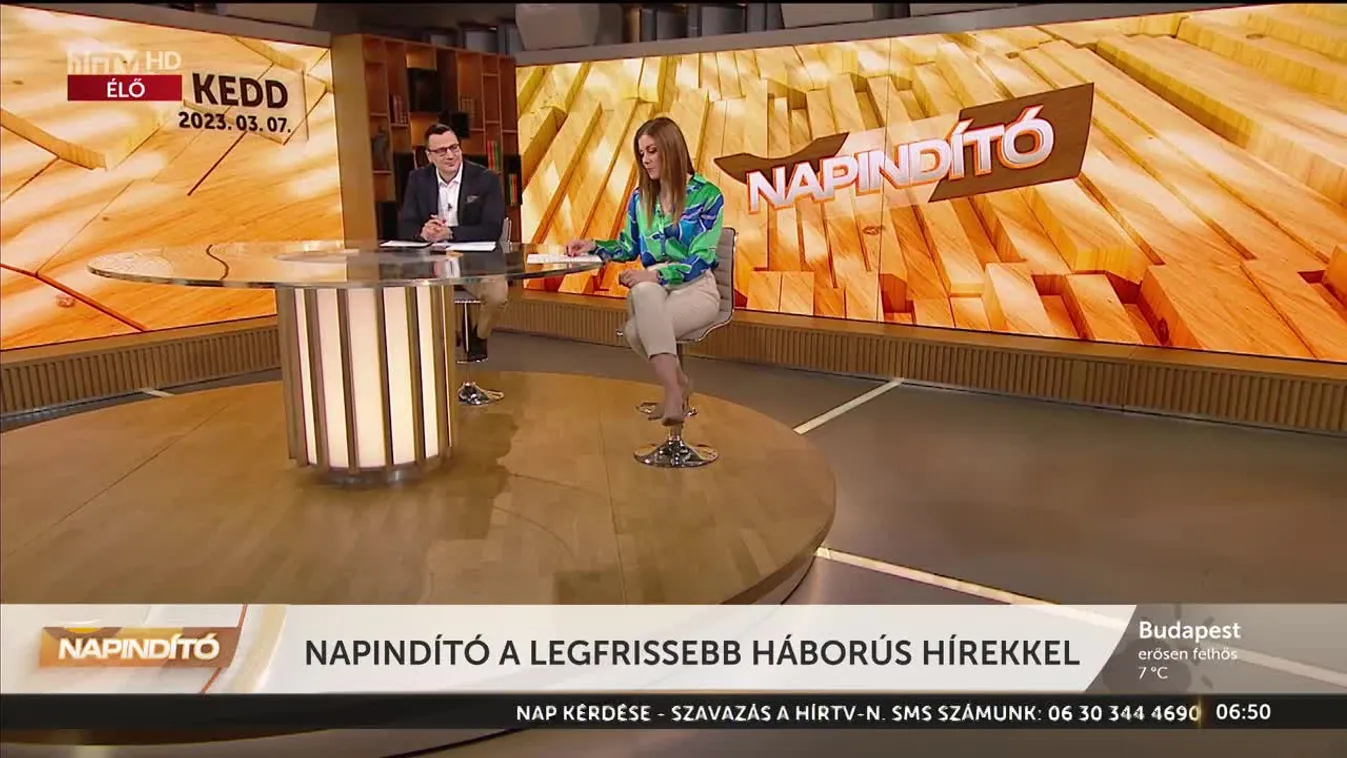 A legfrissebb információk Napindító című műsorunkban