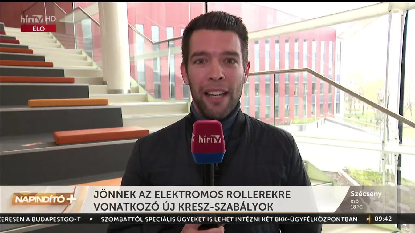 Napindító – Jönnek az elektromos rollerekre vonatkozó új KRESZ-szabályok (2023-03-31)