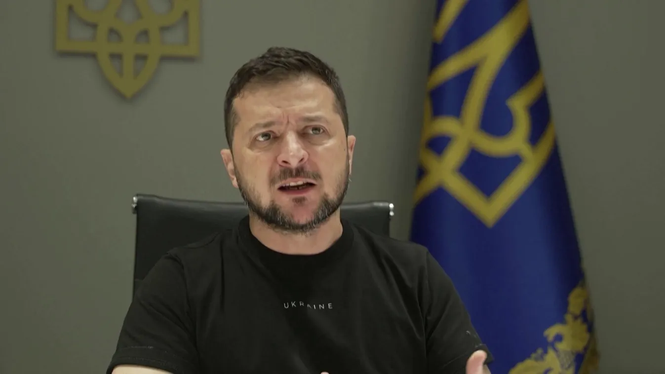 Volodimir Zelenszkij ukrajnai látogatásra hívta meg a kínai elnököt