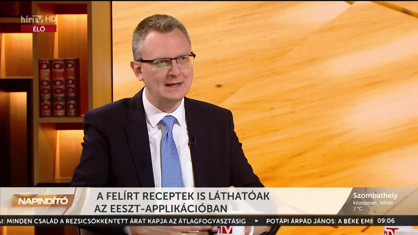 Napindító - A felírt receptek is láthatóak az EESZT-applikációban