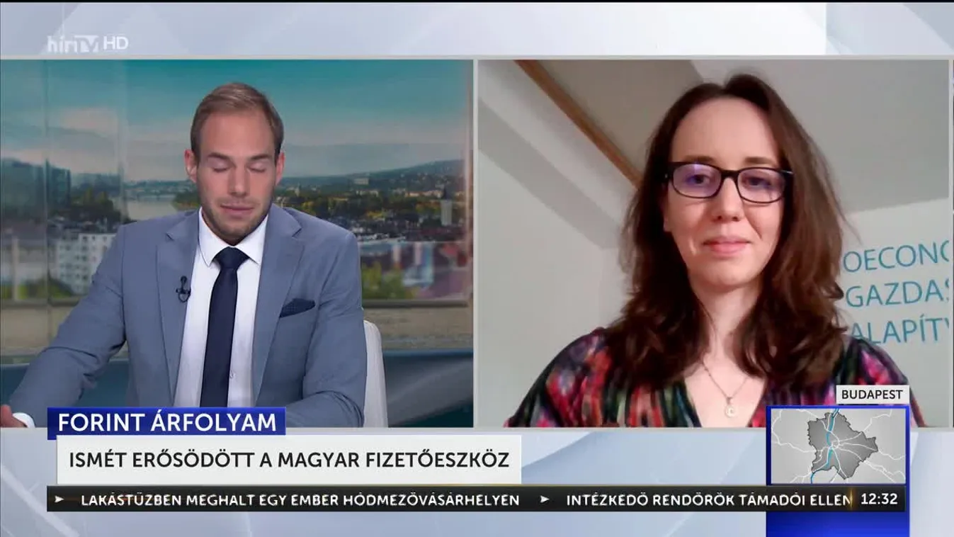 Ismét erősödött a magyar fizetőeszköz