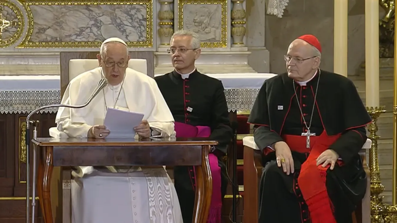 Ferenc pápa: Nekünk Krisztus a jövőnk