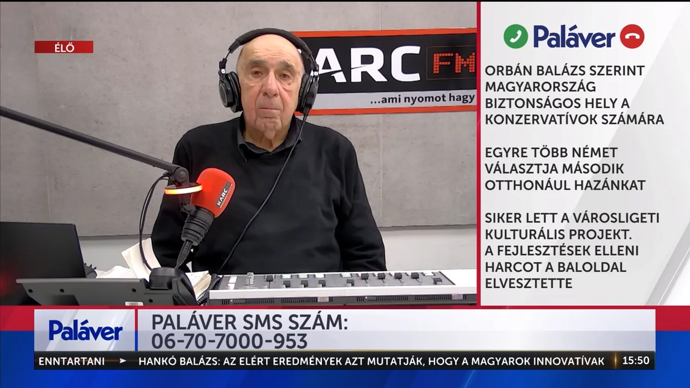 Paláver: Magyarország biztonságos hellyé vált a konzervatívok számára