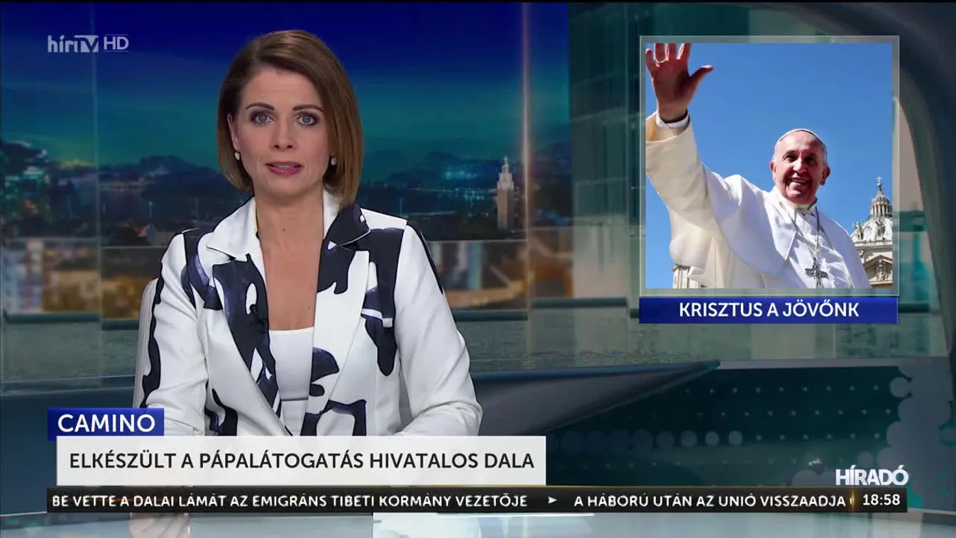 Elkészült a pápalátogatás hivatalos dala