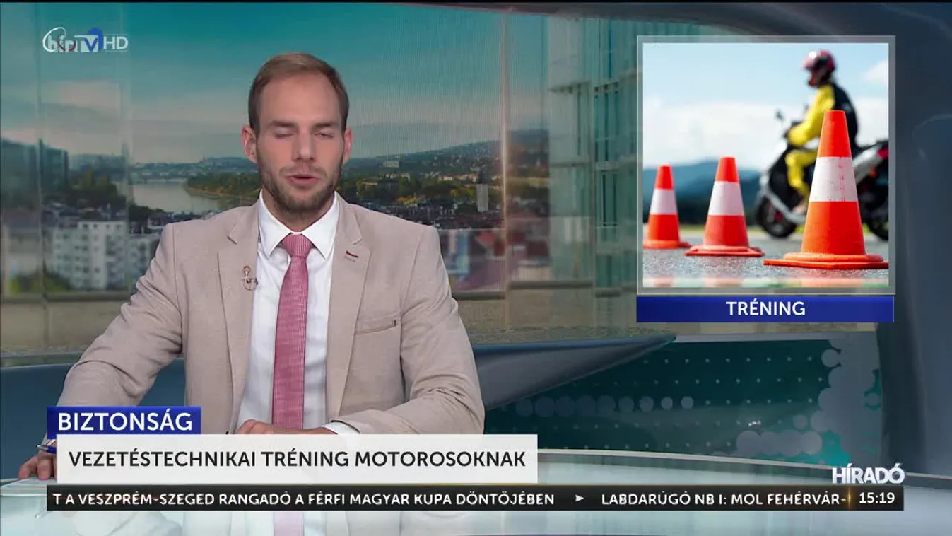 Vezetéstechnikai tréning motorosoknak