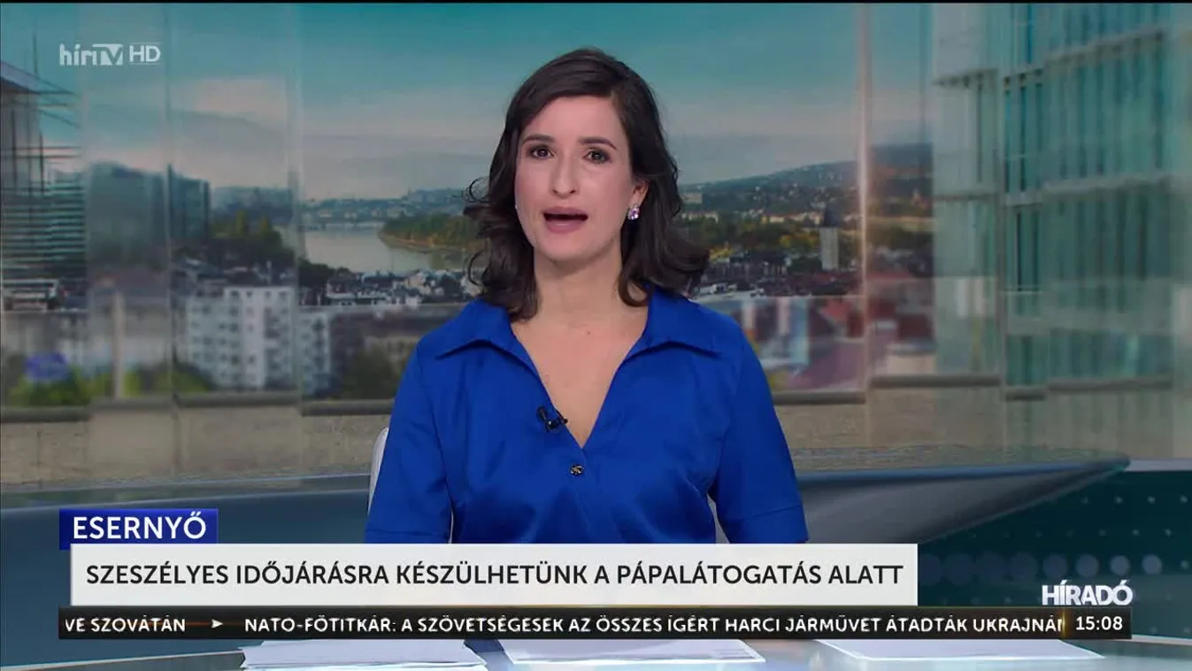 Szeszélyes időjárásra készülhetünk a pápalátogatás alatt
