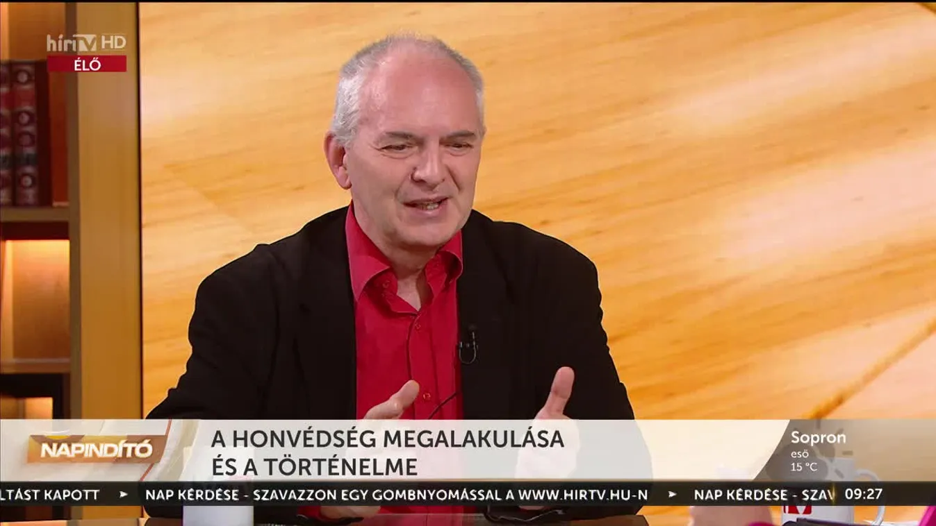 Napindító – A honvédség megalakulása és a történelme (2023-04-11)