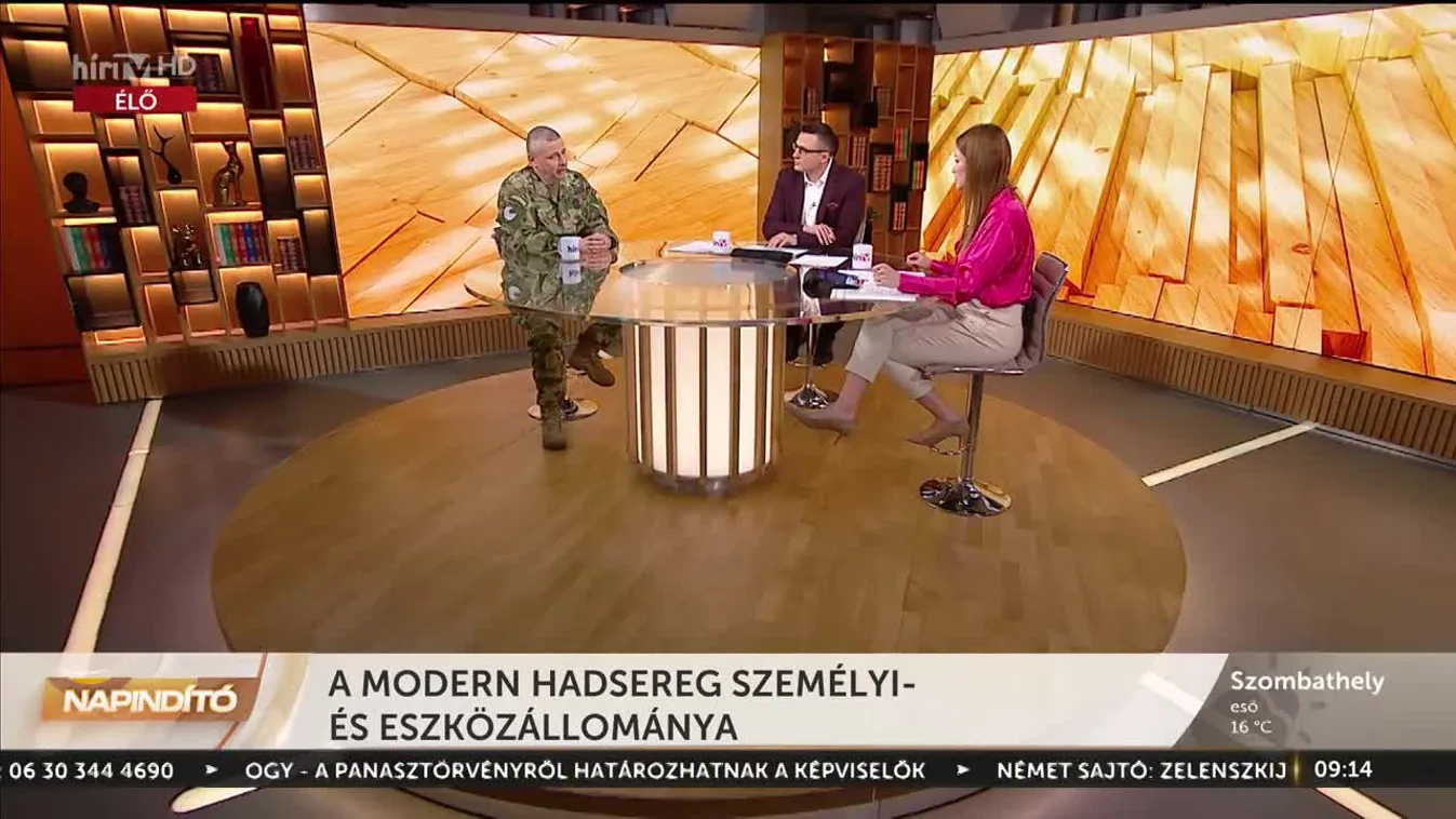 Napindító – A modern hadsereg személyi- és eszközállománya (2023-04-11)