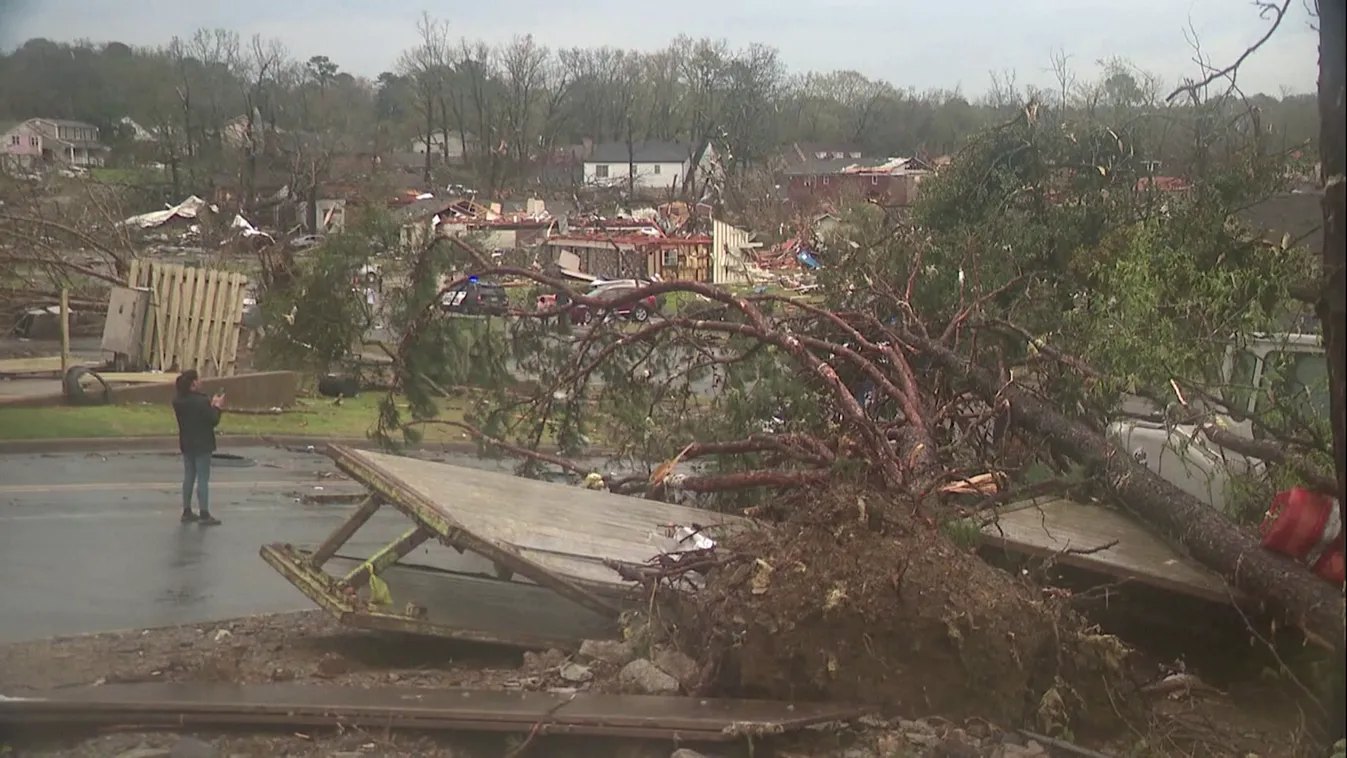 Egy héten belül már második viharzóna okozott súlyos csapás az Egyesült Államokban