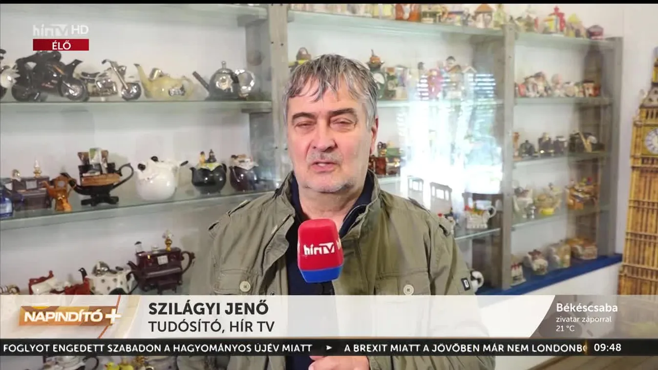 Napindító - Egyedülálló porcelán teáskanna-kiállítás Lapáncsán