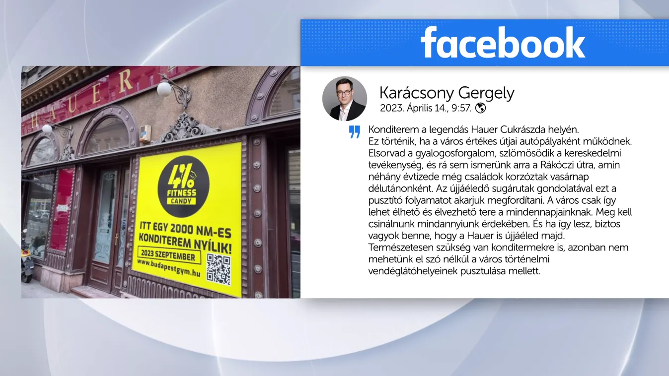 Karácsony Gergely az autósokat hibáztatja a cukrászda bezárás miatt
