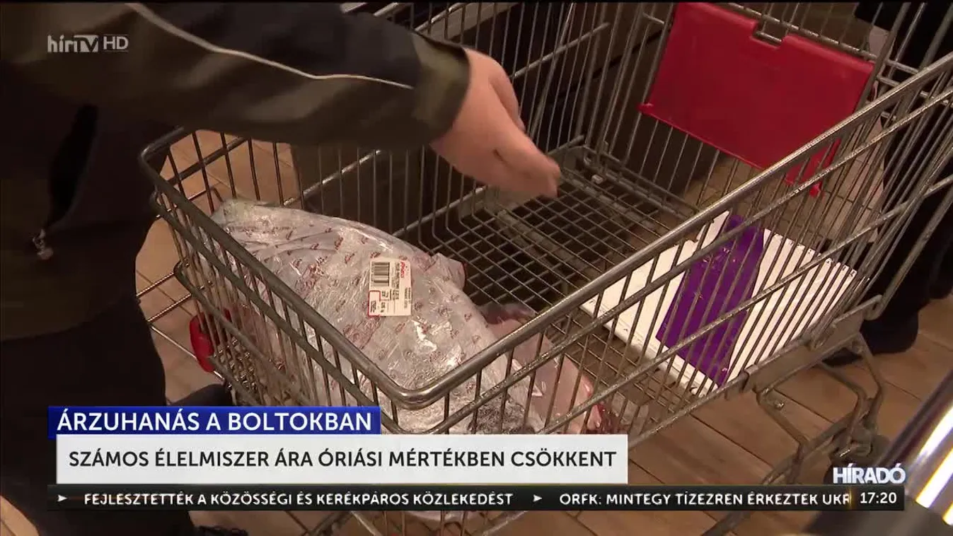Számos élelmiszer ára óriási mértékben csökkent