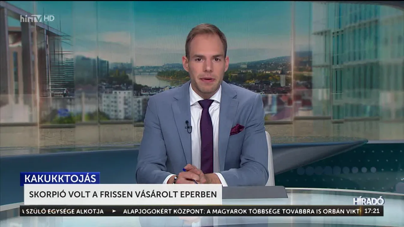 Skorpió volt a frissen vásárolt eperben