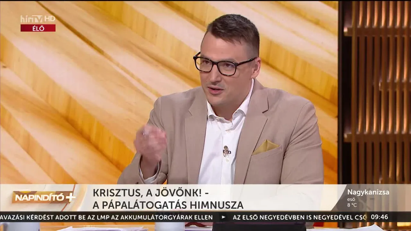 Napindító - Krisztus, a jövőnk! - A pápalátogatás himnusza (2023-04-14)