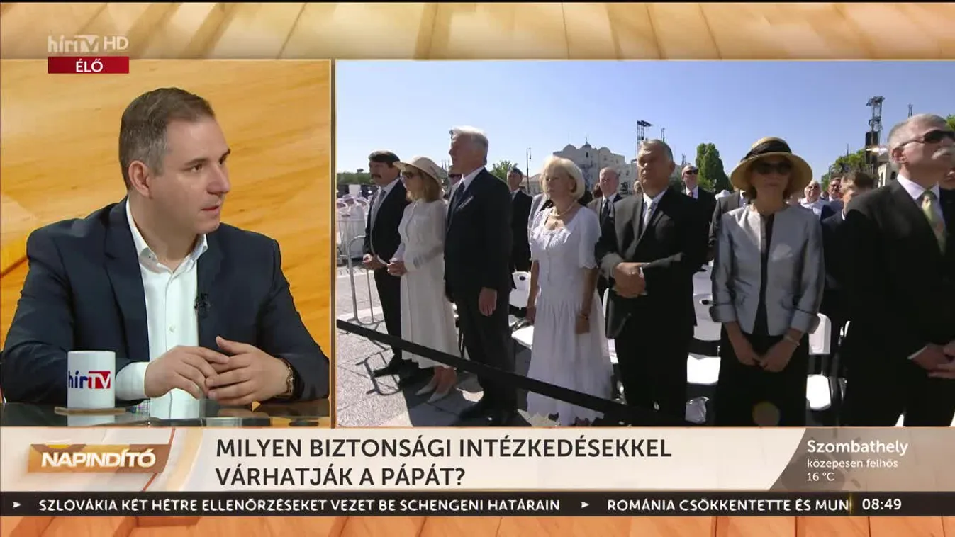 Napindító - Milyen biztonsági intézkedésekkel várhatják a pápát?