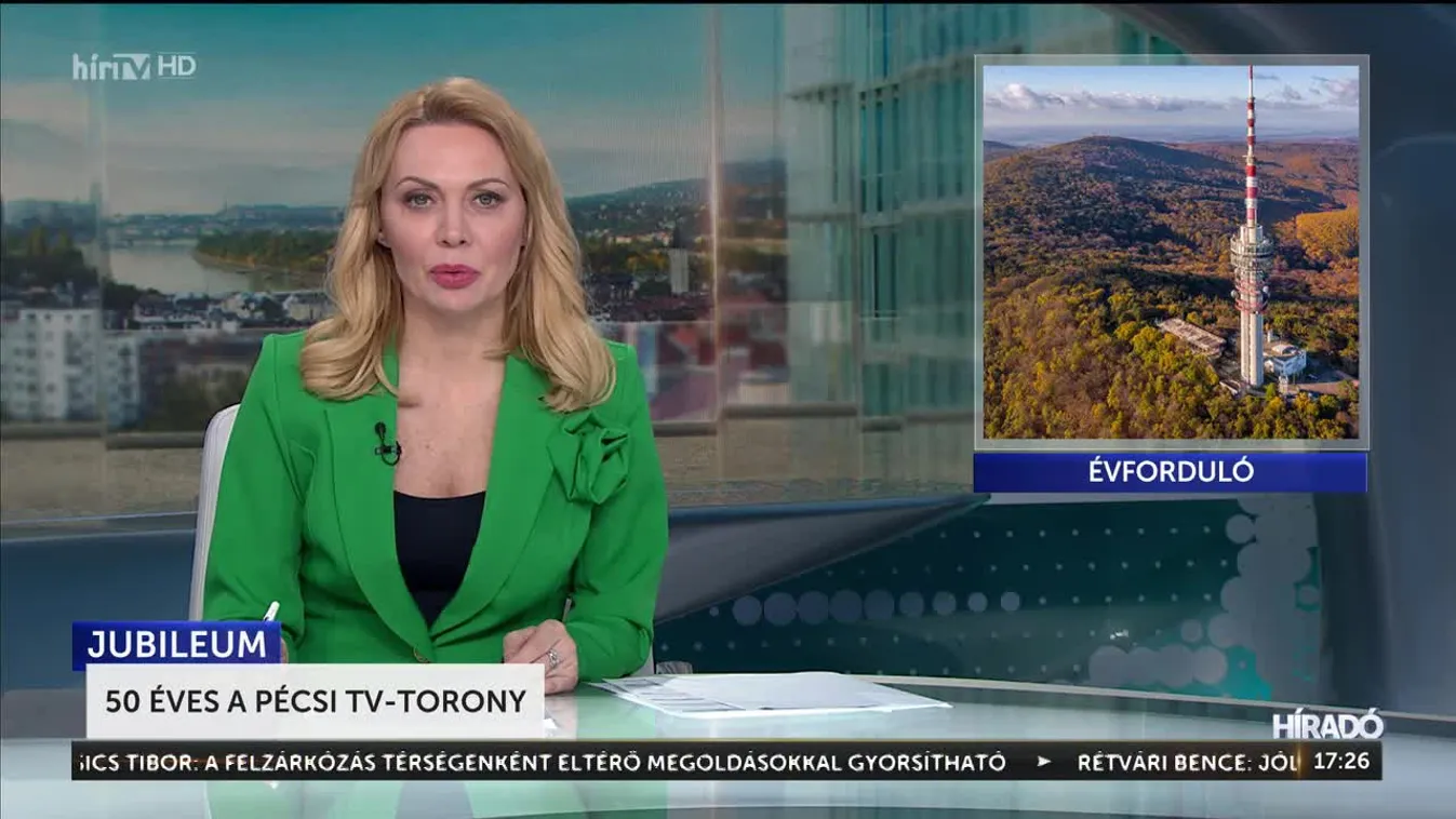 50 éves a pécsi tv-torony