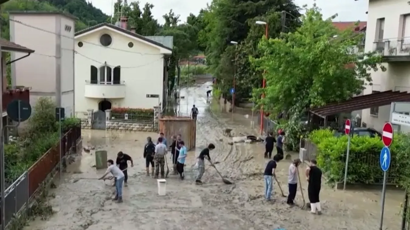 Hatalmas károkat okoz Olaszországban az árvíz
