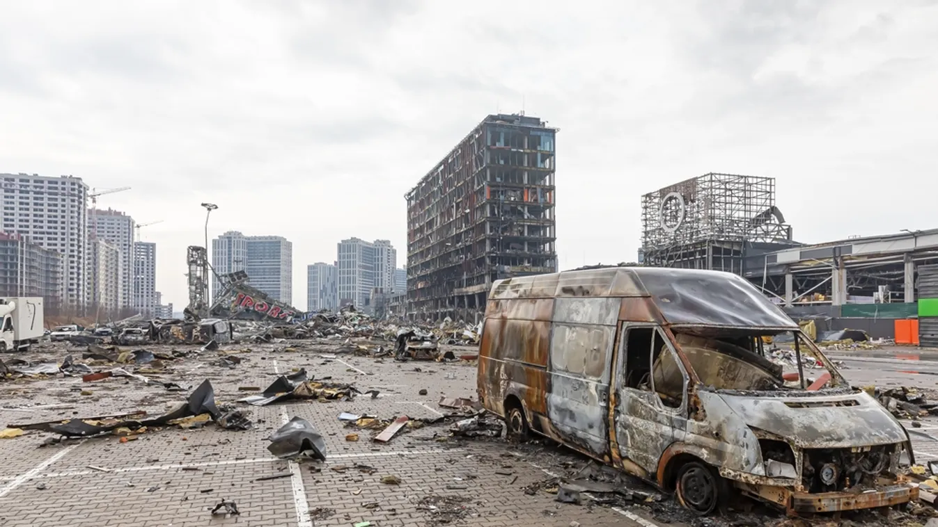 Ukrán illetékesek: heves légitámadás érte Kijevet kedd hajnalban