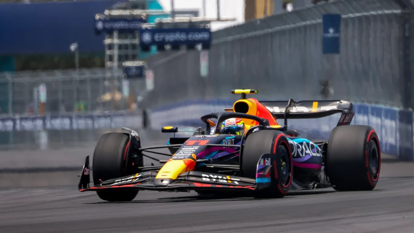 Forma-1: Pérezé az első rajtkocka a Miami Nagydíjon