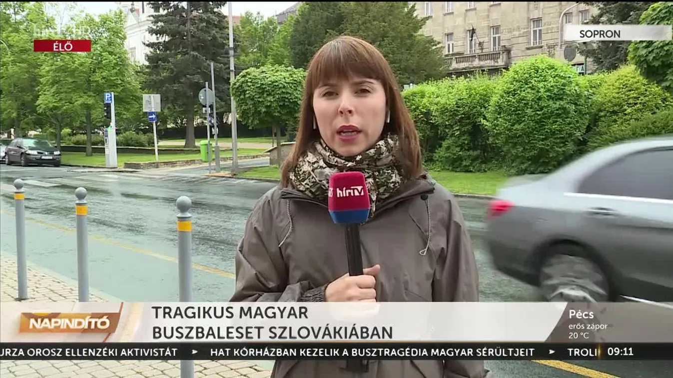 Napindító – Tragikus magyar buszbaleset Szlovákiában (2023-05-16)