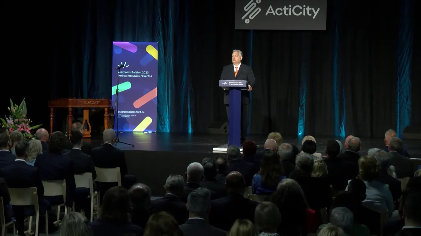 Orbán Viktor: Veszprémről beszélni könnyű, míg Európáról körültekintést igényel